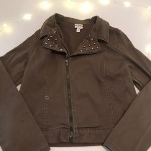 🌿Olive green jacket